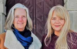 Eva Strömbäck och Ann-Kathrin Missaoui